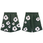 Denim Tears Shorts Puff Print Casual Shorts