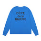 Gallery Dept Long Sleeve Shirt Alphabet Slogan Pocket Long Sleeve T-Shirt Bottom Shirt