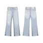 Gallery Dept Jeans hand-painted splash ink paint point matching denim trousers