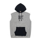 Gallery Dept Hoodie Letter Sleeveless Hooded Sweater