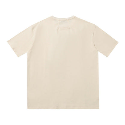 Rhude T-shirt Parrot Wheat Ear Letter Print Short Sleeve T-shirt