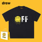 Drew T-shirts Short-Sleeved T-shirt Smiley Face