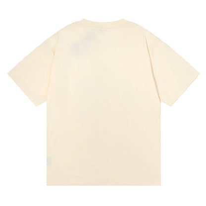 Rhude T-shirt F1 Racing Letter Logo Pattern Short Sleeve T-shirt