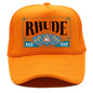 Rhude Hat Shade Mesh Cap Casual Baseball Cap Couple
