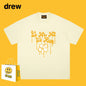 Drew T-shirts Short Sleeve Letter Print