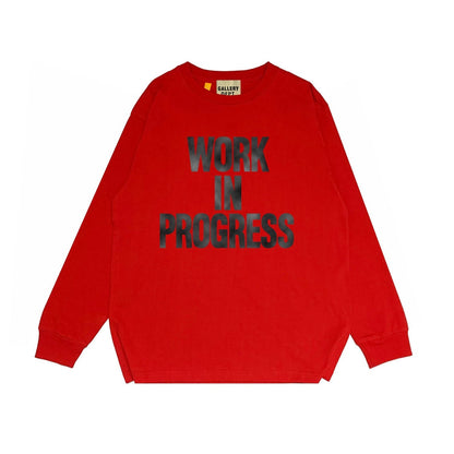 Gallery Dept Long Sleeved Shirt Fashion Brand Long Sleeve Long-Sleeved T-shirt Blouse