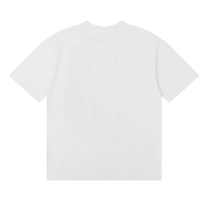 Rhude T-shirt Black Dove Letter Print Short Sleeve T-shirt