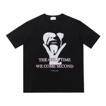 Rhude T-shirt Geometric Print Short Sleeve T-shirt