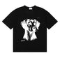 Rhude T-shirt Hound Letter Print Short Sleeve T-shirt