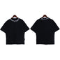 Palm Angels T-shirt Collar Letter Print Short Sleeve T-shirt