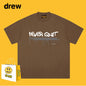 Drew T-shirts Printed Short Sleeve Loose Men