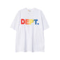 Gallery Dept T Shirts round Neck Short Sleeve T-shirt Pure Cotton