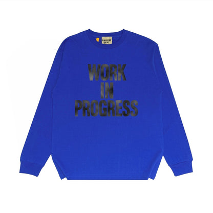 Gallery Dept Long Sleeved Shirt Fashion Brand Long Sleeve Long-Sleeved T-shirt Blouse