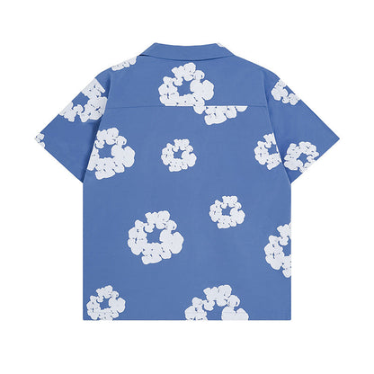 Denim Tears T-shirts Kapok Short-Sleeved Shirt Casual Shirt