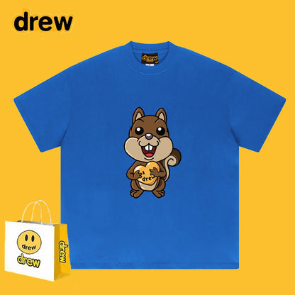 Drew T-shirts Smiley Bear Printed Short Sleeve