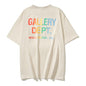 Gallery Dept T Shirts American High Street Gallery Vintage Men and Women Loose Short Sleeved T-shirt