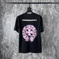 Chrome Heart T Shirts Chrome Hearts Pink Sanskrit Short Sleeve T-Shirt