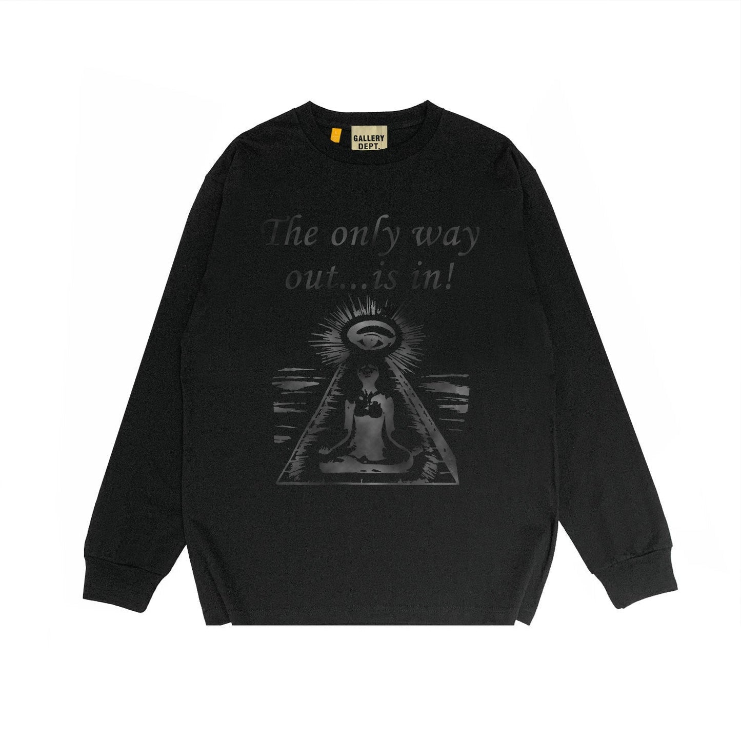 Gallery Dept Long Sleeved Shirt Fashion Brand Long Sleeve Long-Sleeved T-shirt Blouse