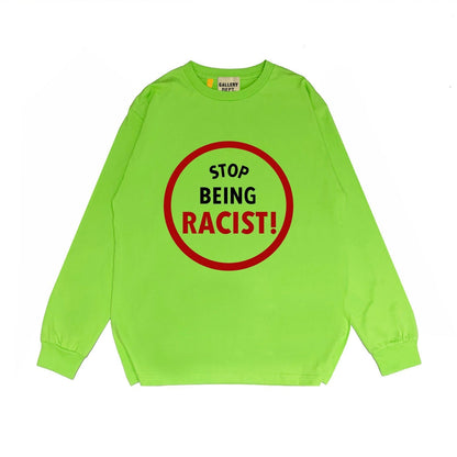 Gallery Dept Long Sleeved Shirt Fashion Brand Long Sleeve Long-Sleeved T-shirt Blouse