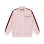 Palm Angle Sweatshirt Palm Angels Black and White Striped Stand Collar Jacket Men and Women Loose Sports