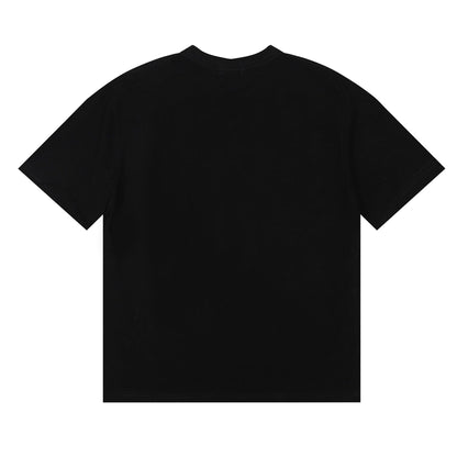 Rhude T-shirt Hound Letter Print Short Sleeve T-shirt