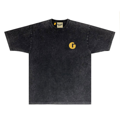 Gallery Dept T Shirts Tee Shirt Washed and Worn Short Sleeve T-shirt Blouse