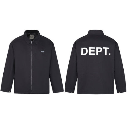 Gallery Dept Jacket Micro Label Alphabet Slogan Coach Jacket