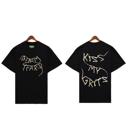 Denim Tears T-shirts Casual Short Sleeve T-shirt