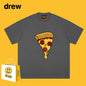 Drew T-shirts Pizza Smiley T-shirt