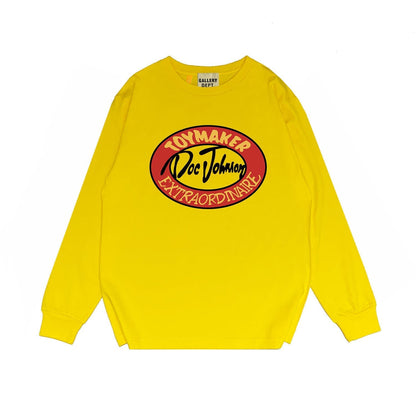 Gallery Dept Long Sleeved Shirt Fashion Brand Long Sleeve Long-Sleeved T-shirt Blouse