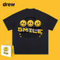 Drew T-shirts Short Sleeve T-shirt Alphabet Graffiti Print