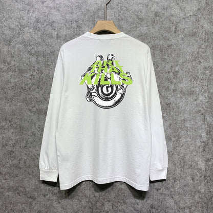 Gallery Dept Long Sleeved Shirt Fashion Brand Long Sleeve Long-Sleeved T-shirt Blouse