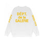 Gallery Dept Long Sleeved Shirt Fashion Brand Long Sleeve Long-Sleeved T-shirt Blouse