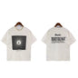 Rhude T-shirt Alphabet Slogan Printed Short Sleeve T-shirt