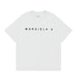 Maison Margiela T-shirt Crew Neck Loose Short Sleeve T-shirt