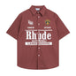 Rhude T-shirt Short Sleeve Shirt Casual Shirt