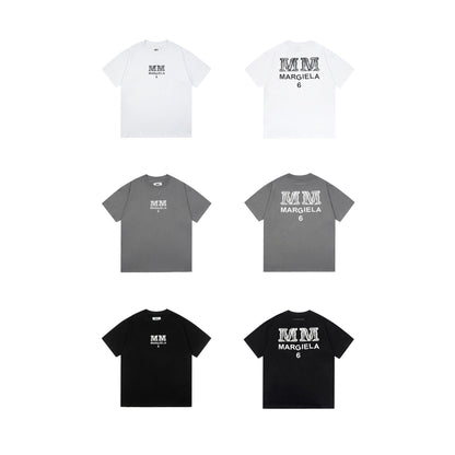Maison Margiela T-shirt Crew Neck Loose Short Sleeve T-shirt