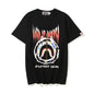 Bathing Ape T-Shirt Summer Leisure Pullover Loose Cartoon Printed Short-Sleeved T-shirt for Women