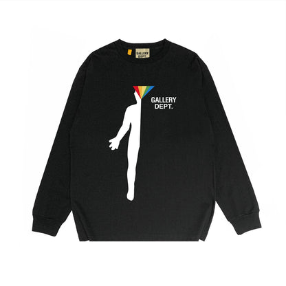 Gallery Dept Long Sleeved Shirt Fashion Brand Long Sleeve Long-Sleeved T-shirt Blouse