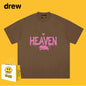 Drew T-shirts Smiley Face Letter Printing