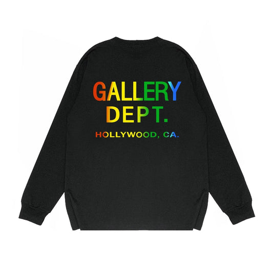 Gallery Dept Long Sleeved Shirt Fashion Brand Long Sleeve Long-Sleeved T-shirt Blouse