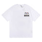 Rhude T-shirt Alphabet Flag Print Short Sleeve T-shirt