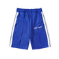 Palm Angle Shorts Palm Angels Casual Striped Shorts Elastic Men and Women Sports