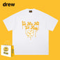 Drew T-shirts Short Sleeve Letter Print