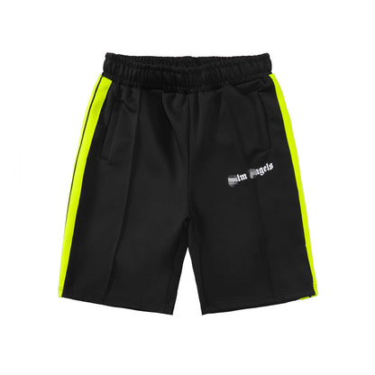 Palm Angle Shorts Palm Angels Casual Multicolor Striped Shorts Men and Women Sports