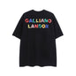 Gallery Dept T Shirts Los Angeles Gallery Dept Short Sleeve Letter Printed Loose Top