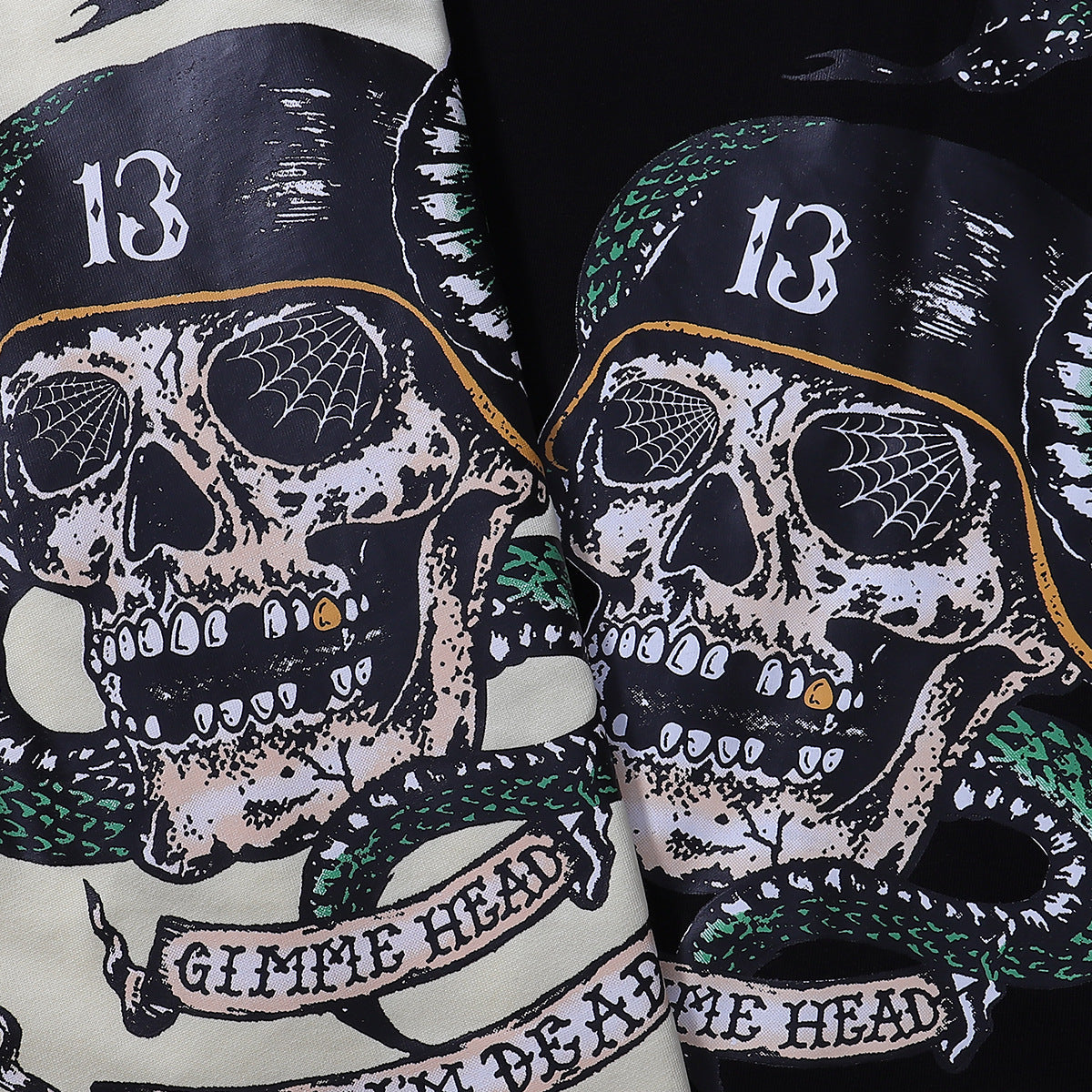 Gallery Dept T-Shirt Cobra Skull Soldier Short Sleeve T-Shirt