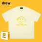 Drew T-shirts Smiley Face Short Sleeve Fashion Printed T-shirt