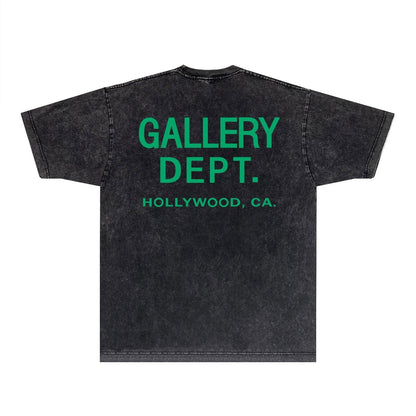 Gallery Dept T Shirts Tee Shirt Washed and Worn Short Sleeve T-shirt Blouse