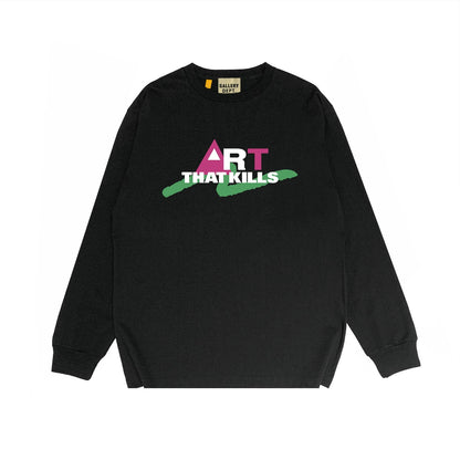 Gallery Dept Long Sleeved Shirt Fashion Brand Long Sleeve Long-Sleeved T-shirt Blouse